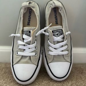Gray Shoreline Converse Size 6